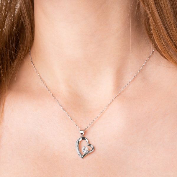COLLANA CUORE CON DEDICA